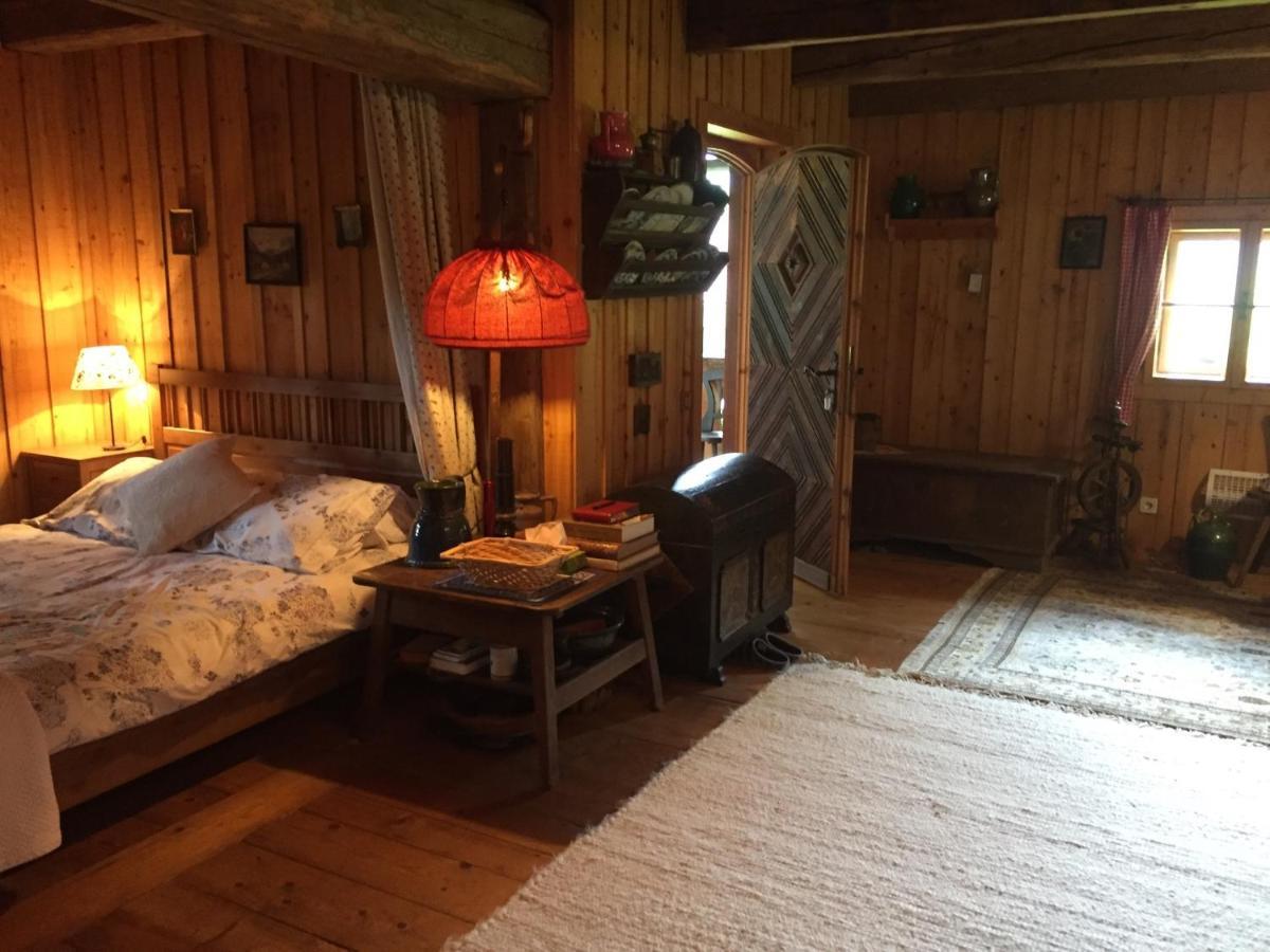Cozy Log Cabin Near Faaker See Леденицен Экстерьер фото